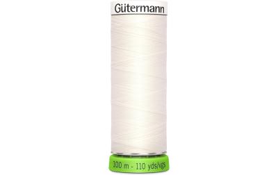 Gütermann Nähfaden rPET, rohweiss