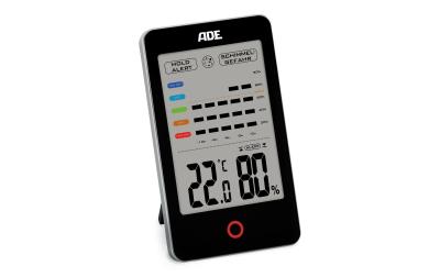 ADE digitales Thermo-/Hygrometer schwarz