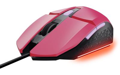 Trust GXT109 Felox Gaming Maus pink