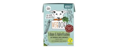 Vegdog Adult Erbsen+Haferflocken 200g
