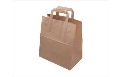 Elco Papiertasche mit Flachhenkel, 50 Stk