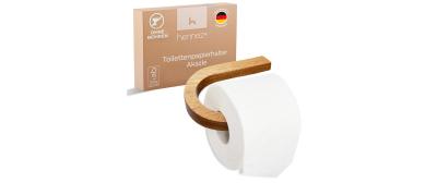 Hennez Toilettenpapier-Halter Akazie Evan