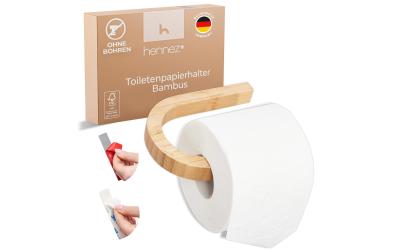 Hennez Toilettenpapierhalter Bambus Evan