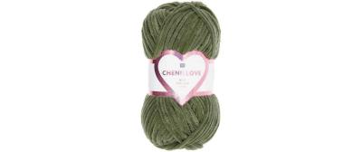 Rico Creative Chenillove oliv