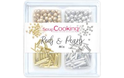 Zuckerstreusel Mix gold silber