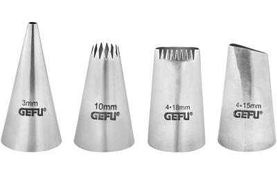 GEFU Spritztüllenset DECORE