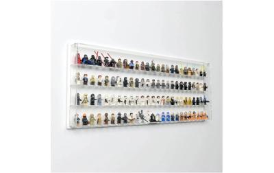 Acryl-Wand-Display 100 LEGO-Minifiguren