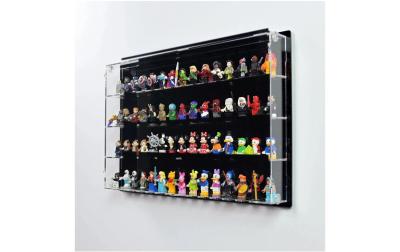 Acryl-Wand-Display 60 LEGO-Minifiguren