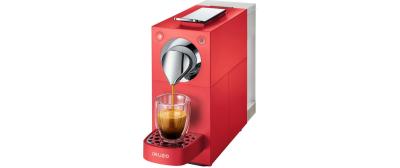 Delizio Kapselmaschine Una LE Cherry Red