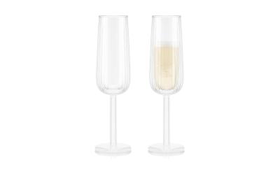 Bodum Douro Doppelwandgläser Champagner