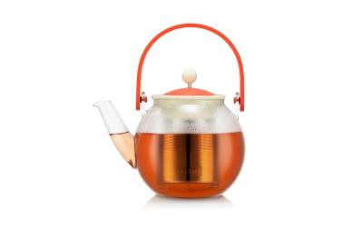Bodum Assam Teekanne Bright Coral