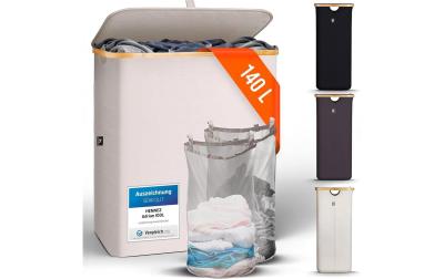 Hennez Wäschekorb Adrian 140L Beige
