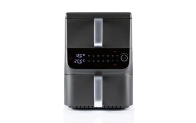 GOURMETmaxx Heißluft-Fritteuse Doppelkorb