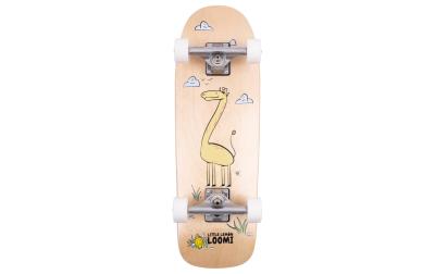 Loomi Corkgrip Giraffe Kinder-Skateboard