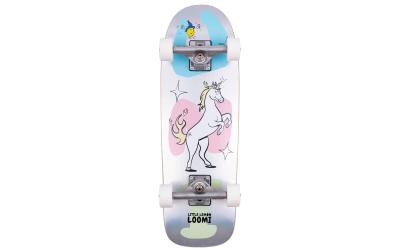 Loomi Corkgrip Unicorn Kinder-Skateboard