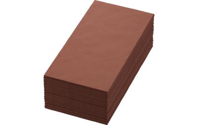 Duni Servietten 3-lagig 1/8 chestnut