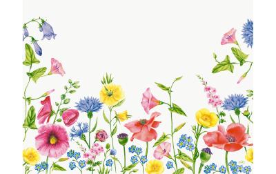 Duni Tischset Papier Flowy Meadow