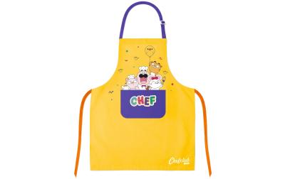 Chefclub Baumwollschürze Gelb