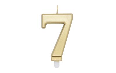 Amscan Kerzen Zahl 7 Sparkling Celebrations