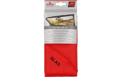 NIGRIN Microfaser-Tuch Glas