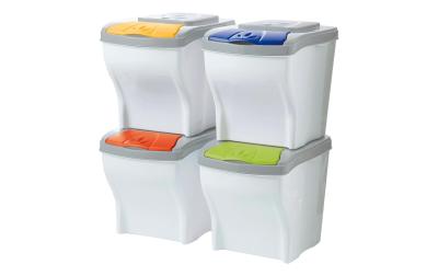Edi Baur Mülltrennsystem Poker 4x20L