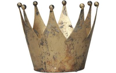 COCON Krone antik, gold, Eisen