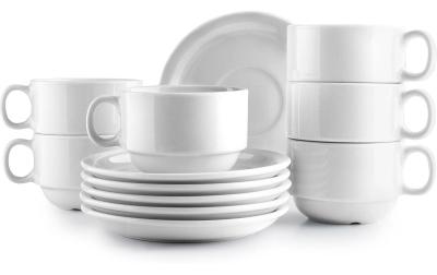 Ibili Set 6 Tassen + Unterteller