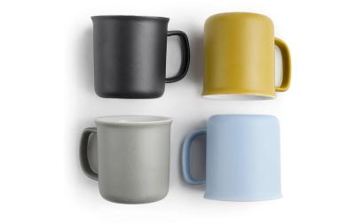 Ibili Set 4 Espressotassen bunt 110 ml