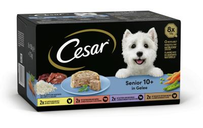 Cesar Schale Senior Multipack 8x150g