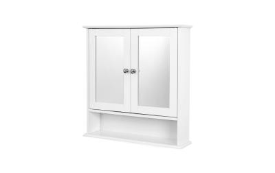 Vasagle Badezimmer Wandschrank, Weiss mit