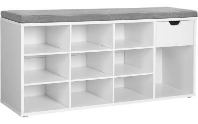 Vasagle Schuhschrank mit Polster, 11 Fächer
