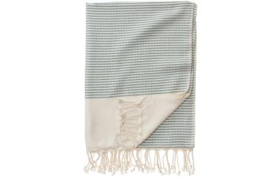 URBANARA Strandtuch Bolu 180x95cm Grün