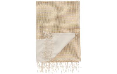 URBANARA Strandtuch Bolu 180x95cm Gelb