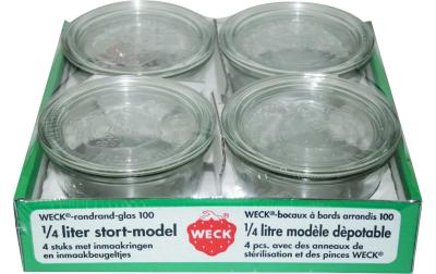 Weck 370 ml 1 Set Weck-Gläser #741