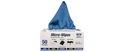 Micro-Wipes Microfasertücher- Box blau