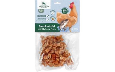 Knuffelwuff Huhn+Fisch Würfel 250g
