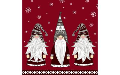 Paper + Design Servietten Gnomes