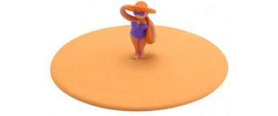 Lurch Glasabdeckung Mein Deckel Beach Girls