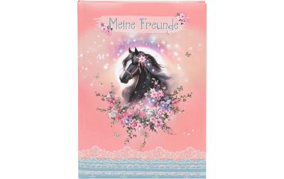 Goldbuch Freundebuch Luna