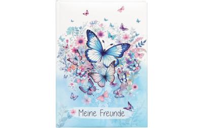 Goldbuch Freundebuch Schmetterlingsgarten
