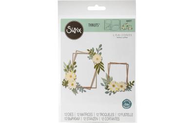 Stanzformen Blumenrahmen