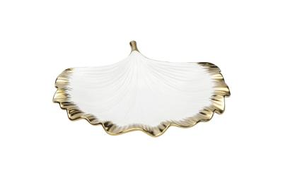 Kare Dekoschale Gingko