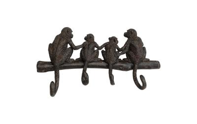 Kare Wandgarderobe Monkey Family