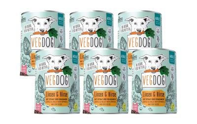 Vegdog Adult Linsen+Hirse 6x800g