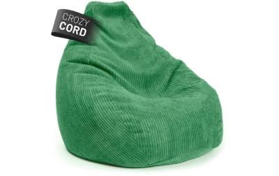 Lumaland Gaming-Sitzsack Cord 350l gruen