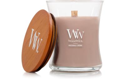 Woodwick Duftkerze Patchouli Créme