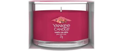 Yankee Candle Santa on Skis