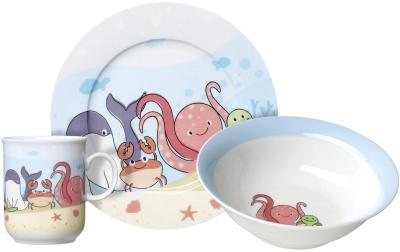 R&B Kindergeschirrset Unterwasserwelt