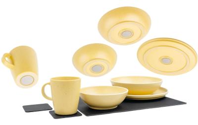 Silwy Kunststoff-Geschirr-Set Dolomit