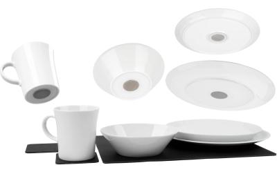 Silwy Magnet-Porzellan-Geschirrset